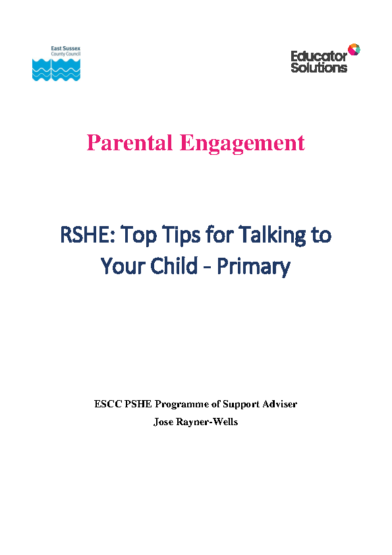 Top Tips for Talking to Your Child