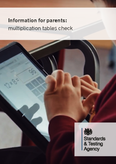 Multiplication Table Check Information for Parents