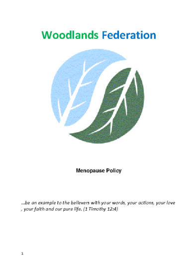 Menopause Policy