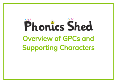 Phonics Shed Overview of GPCs and Supporting Characters