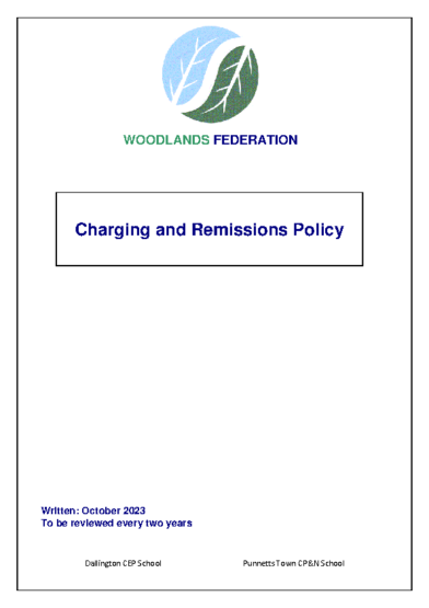 Charging & Remissions Policy