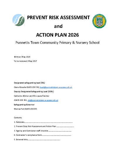 Prevent Risk Assessment & Action Plan