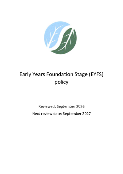 EYFS Policy